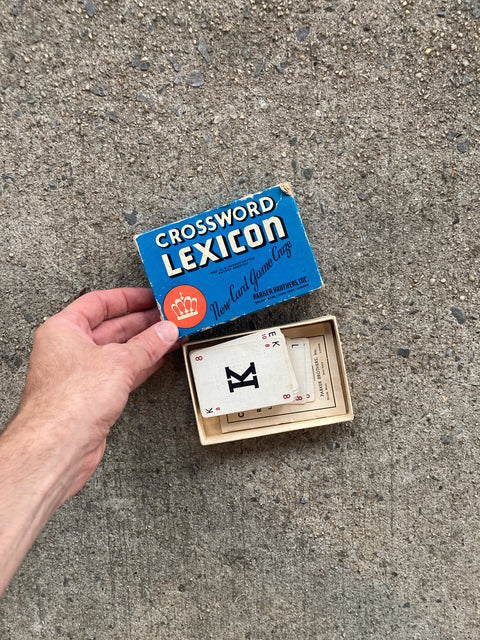 Crossword Lexicon Card Game