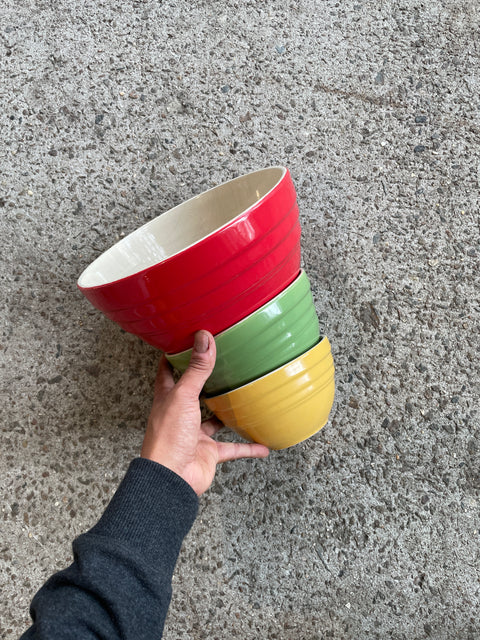 Trio of Danish Ceramic Bowls