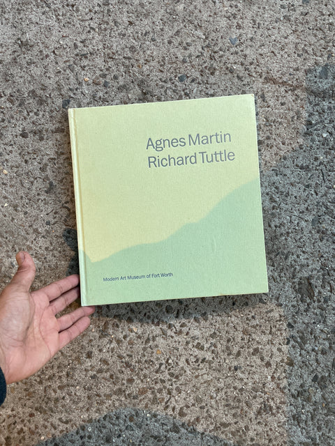 Agnes Martin x Richard Tuttle Art Book