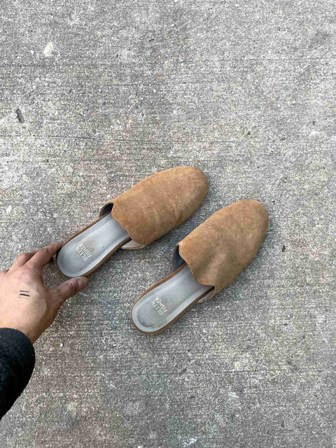 Eileen Fisher Suede Slip-Ons, Sz 7.5