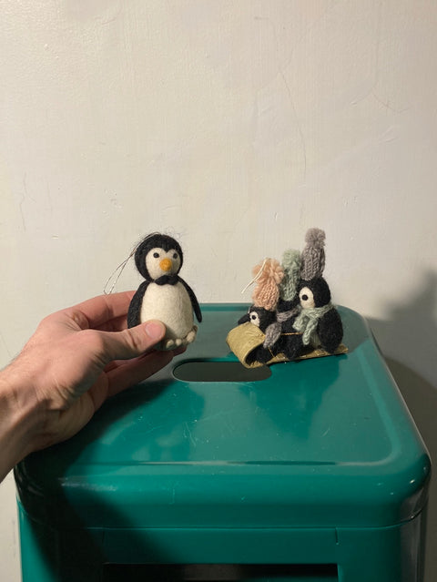 Team Penguin Ornaments