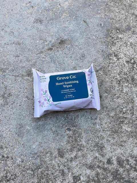 Grove Hand Sanitizing Wipes