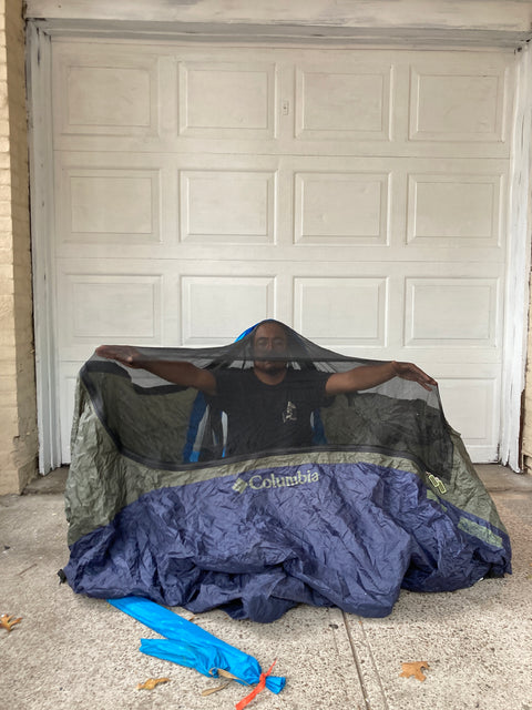 2 People Columbia Tent With Rain Cover