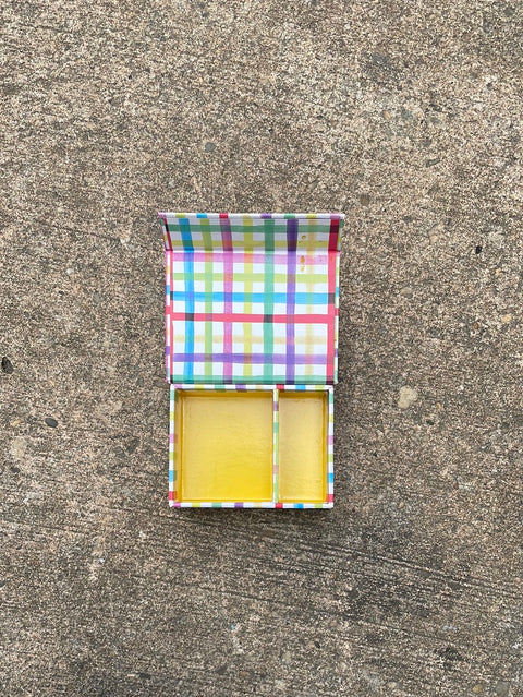 Plaid & Rad Mini Storage Box