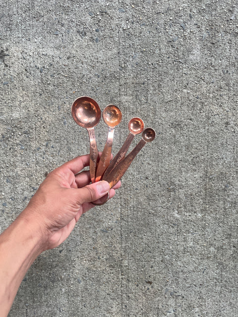 Vintage-y Brass Measuring Spoons