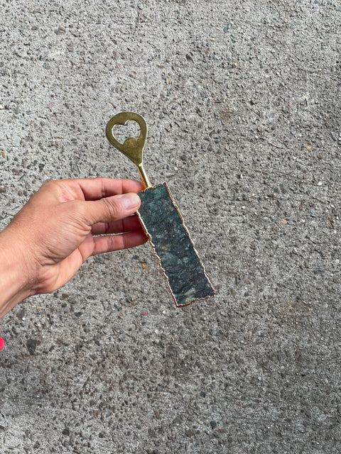 Anthropologie Agate Bottle Opener