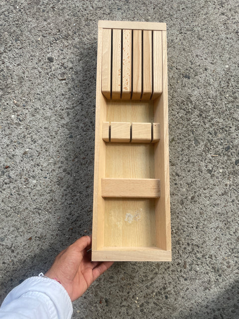 IKEA Beech Wood Knife Drawer Insert