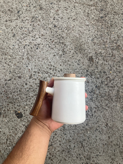 Minimalist Full Ceramic Tea Pot