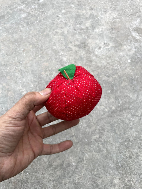 Fabric Strawberry for Pins