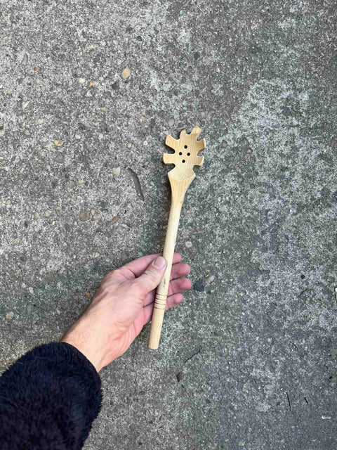 Fun Wooden Pasta Spoon