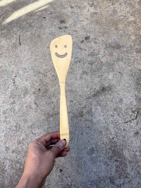 Happy Bamboo Spatula