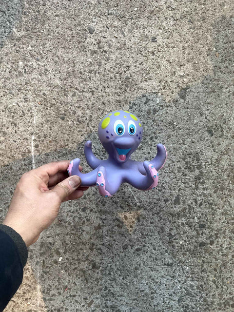 Happy Purple Octopus Toy