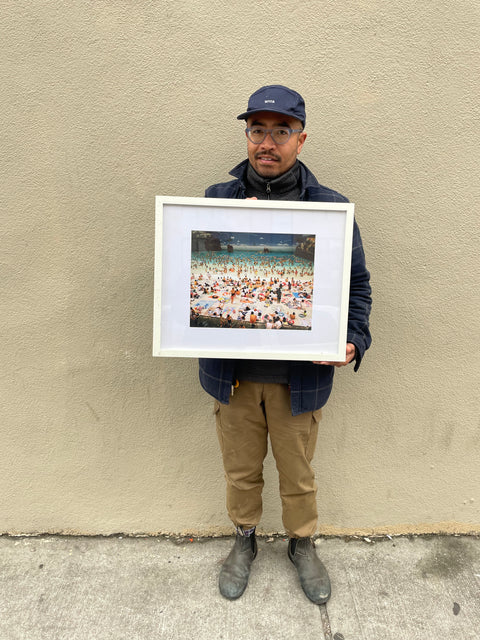 Ocean Dome by Martin Parr Print