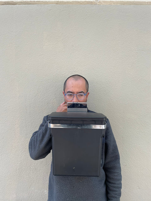 Simple Human Under-the-Sink Garbage Can