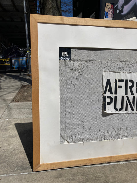 Biiig Afropunk Framed Art