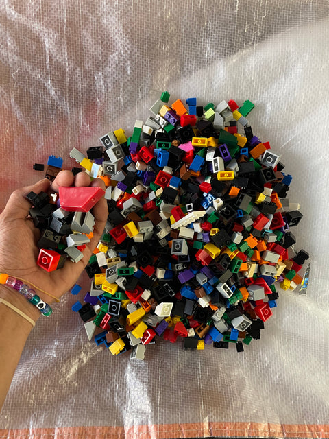 Mix of Lego and Lego-like Small Blocks