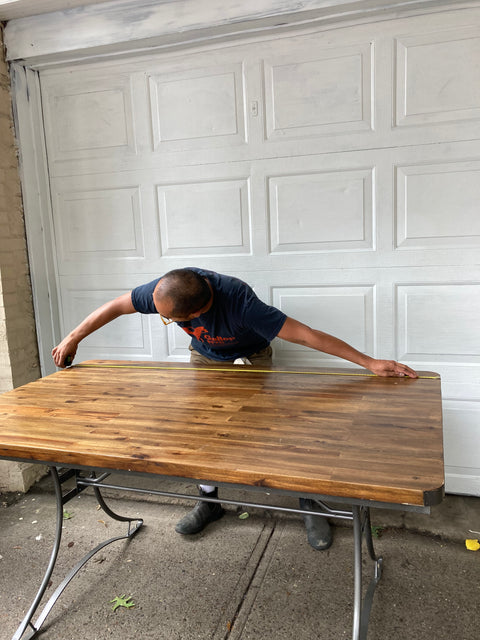 Serious Dining Table, 36x60x30”