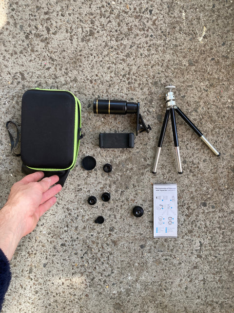 Lil’ Telescope Tripod Kit For Your Phone