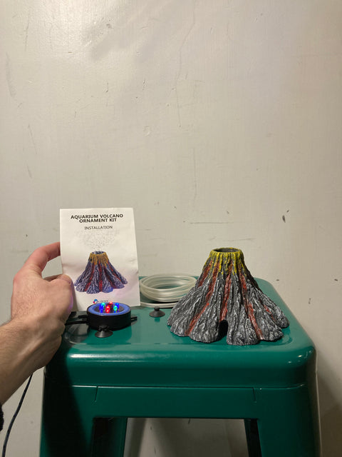 Aquarium Volcano Ornament Kit