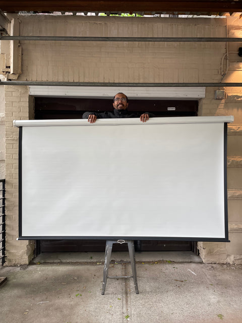 Big Ass Projector Screen, 90x50 inches