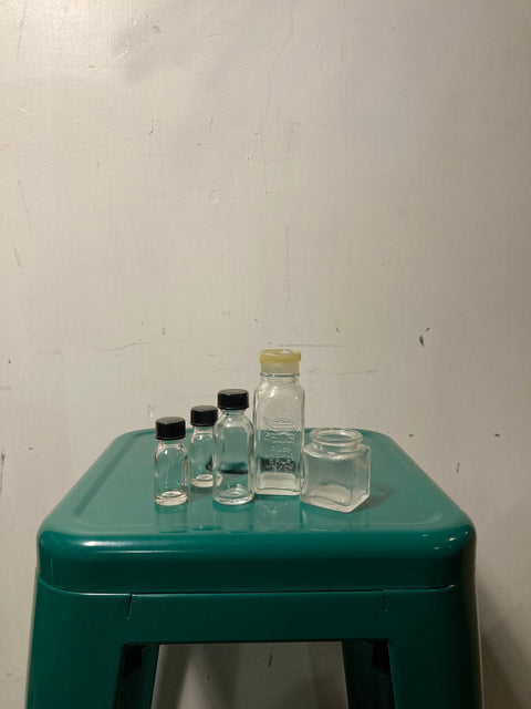 Set of Small Bottles