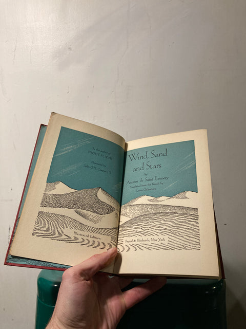 Wind Sand & Stars by Saint-Exupéry, First Edition