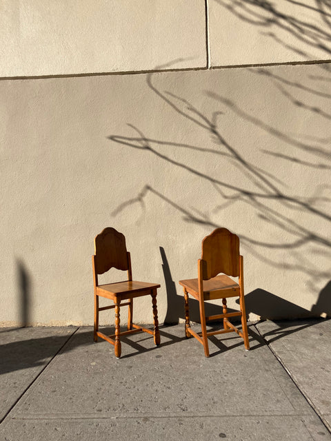 Supa Nice Antique Wood Chairs