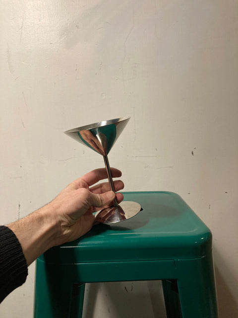 Stainless Steel Martini Drink Glass