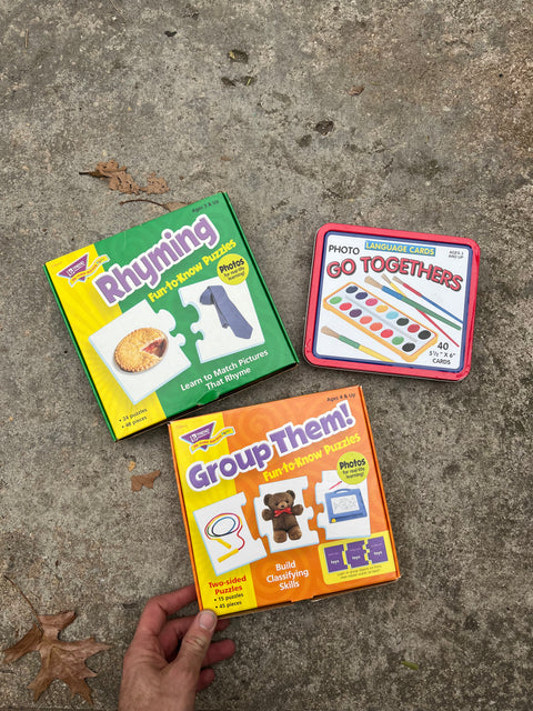 Group Them Puzzle & Cards Educational Games