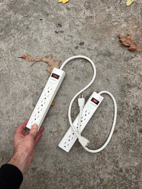 Two Six-Outlets Power Strips