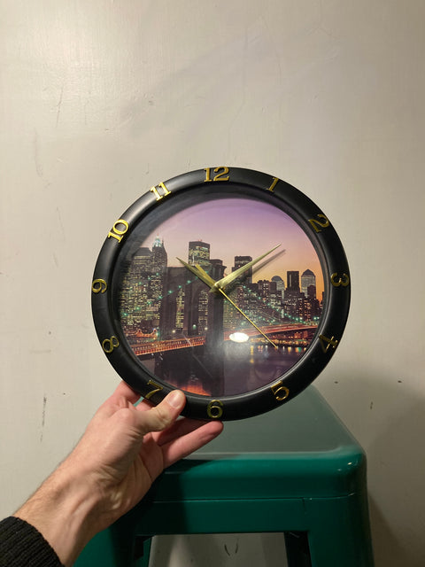 Kitsch NY Clock