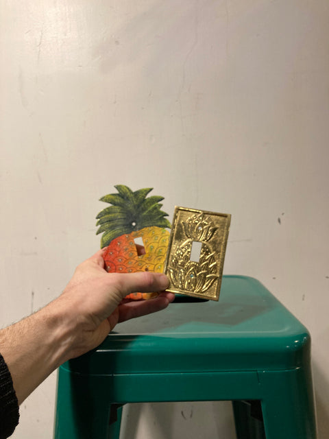 Vintage Pineapple Light Switch Covers