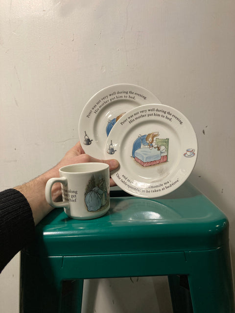 Peter Rabbit Plates & Mug