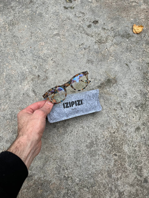 Izipizi Tortoise Screen Protection Glasses (No Correction)