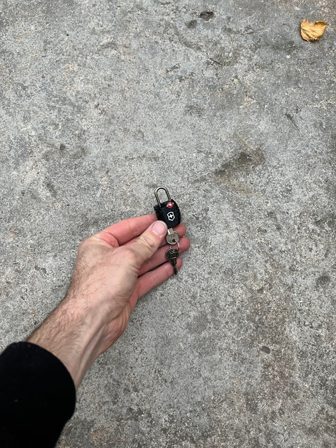 The Tiniest Victorinox Luggage Lock