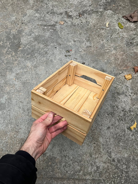 Lil' Wood Crate For Your Potatoes!