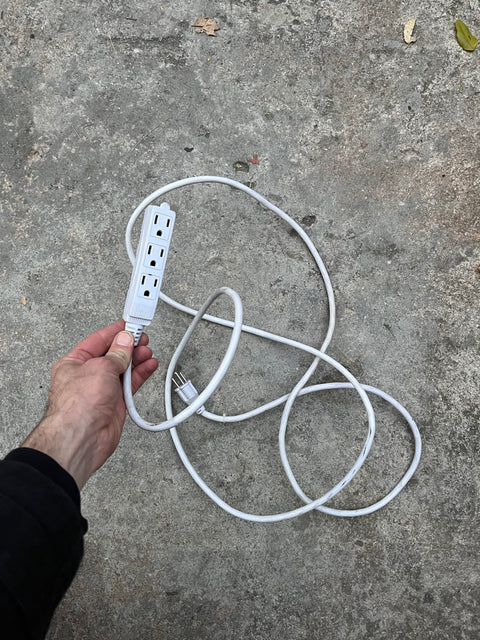 3 Outlets Extension Cord Power Strip