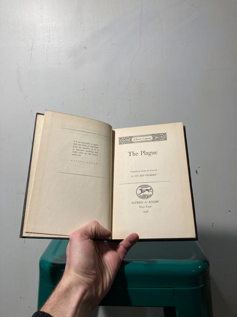 The Plague by Albert Camus, First Edition