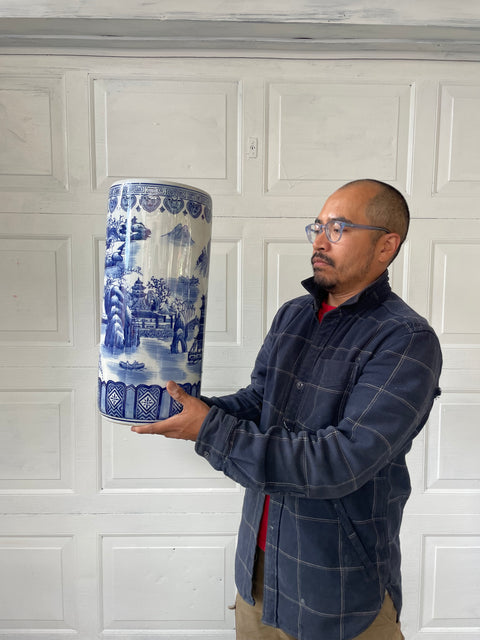 Chinese Porcelain Umbrella Stand