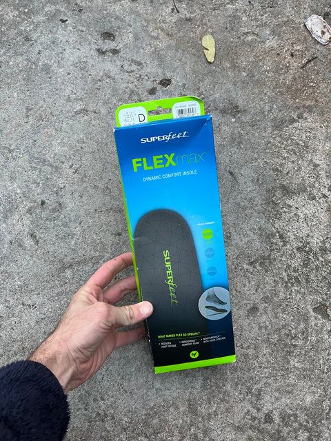 Superfeet FLEXmax Insoles, Size US 7.5-9M or 8.5-10W