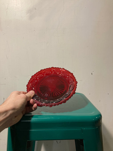 Vintage Avon Glass Plate