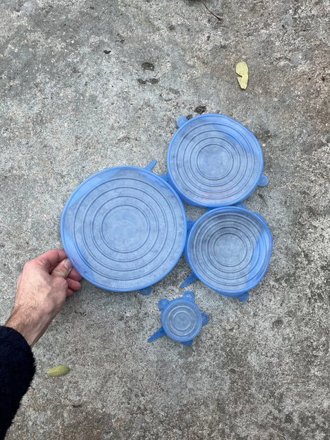 Set Of Silicone Stretch Lids