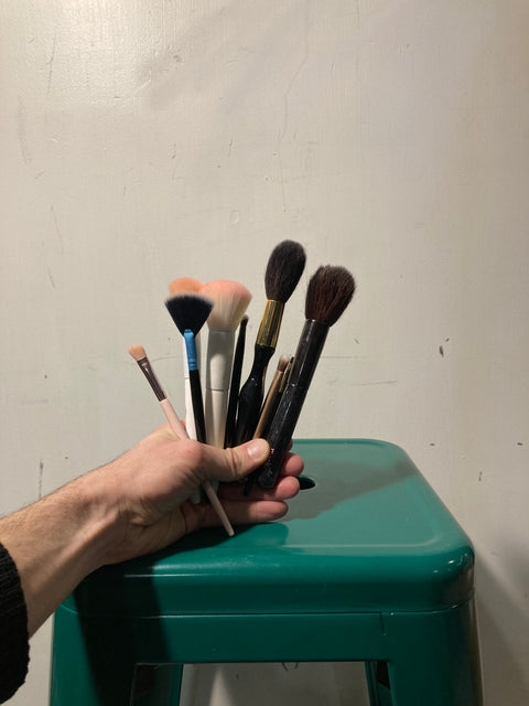 Lots Of Makeup Brushes