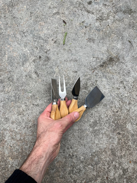 Totally Bamboo Cheese Knives Set