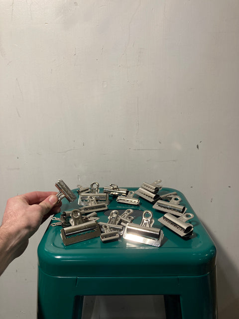 Bunch of Metal Clamps