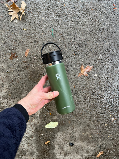 Hydro Flask 20 oz Wide Mouth Olive