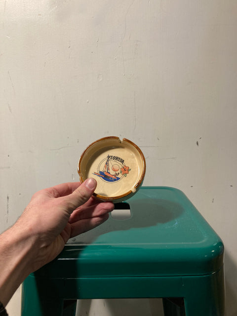 Retro Florida Ashtray