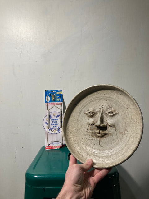 Ceramic Face Plate & Plate Hanger