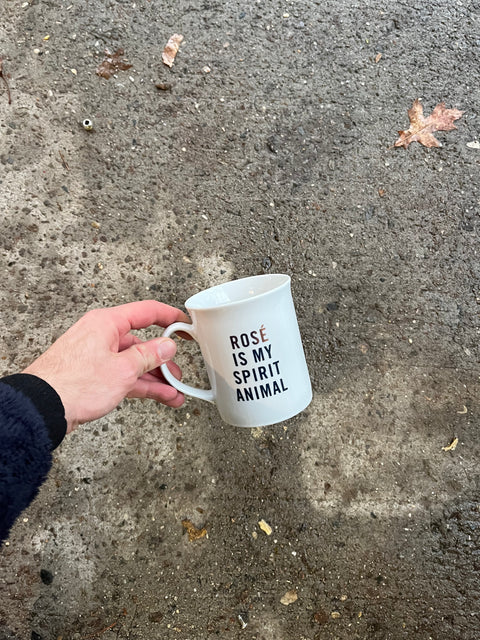 Rosé Is My Spirit Animal Mug