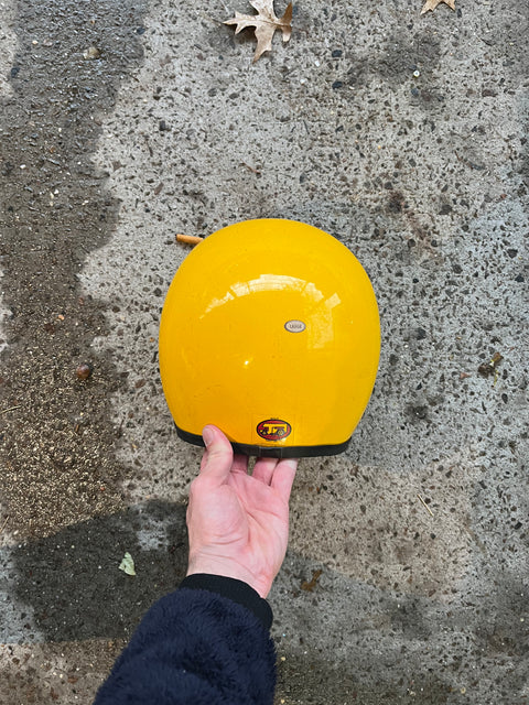 Vintage Motorcycle Helmet, Size Adult L